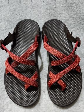Chaco | Shoes | Chacos Jch9560 Cream Platform Leather Strappy